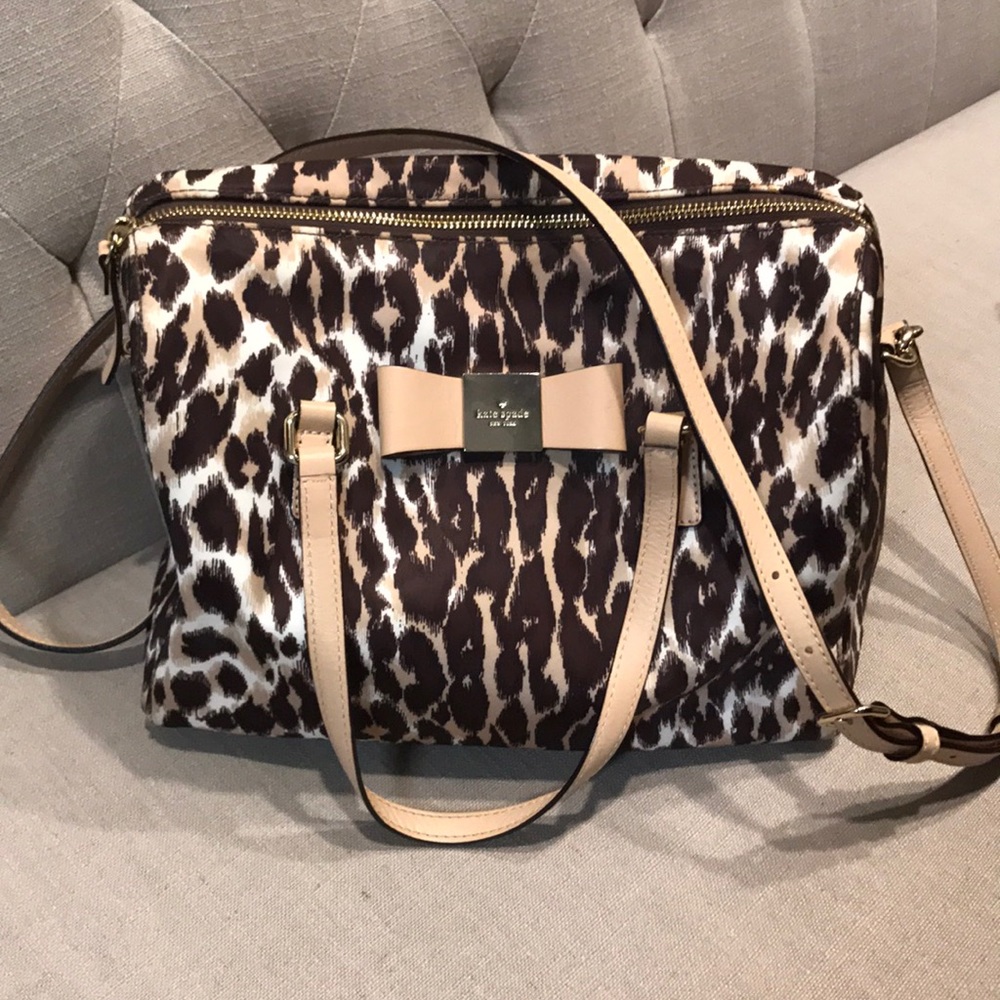 Leopard Print Kate Spade purse